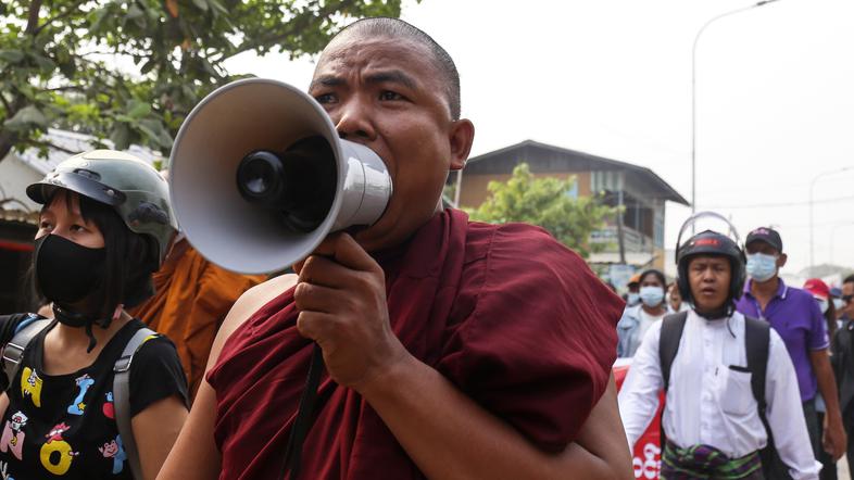 myanmar protest