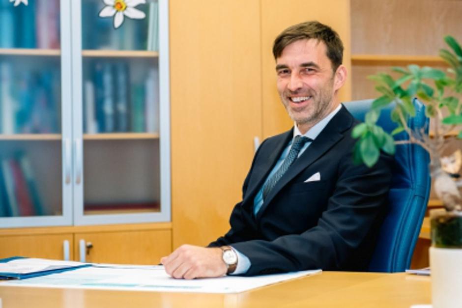 Župan Občine Jesenice Blaž Račič | Avtor: Občina Jesenice