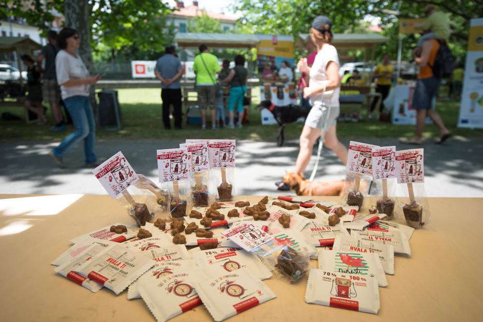 Čokoladnica Lucifer na festivalu | Avtor: Anže Petekovšek