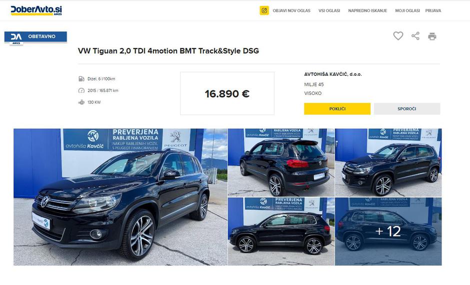 Rabljeni avtomobili na Doberavto.si | Avtor: Doberavto