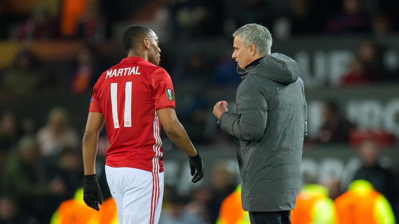 anthony martial jose mourinho