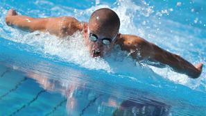 Žbogar EP v plavanju plavanje bazen Budimpešta Madžarska plavalec