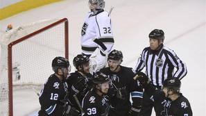 Marleau Quick vratar golman San Jose Sharks Los Angeles Kings liga NHL