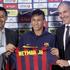 Bartomeu Zubizarreta Neymar Barcelona podpis pogodbe pogodba prihod predstavitev