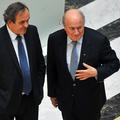 Michel Platini Sepp Blatter Uefa Fifa