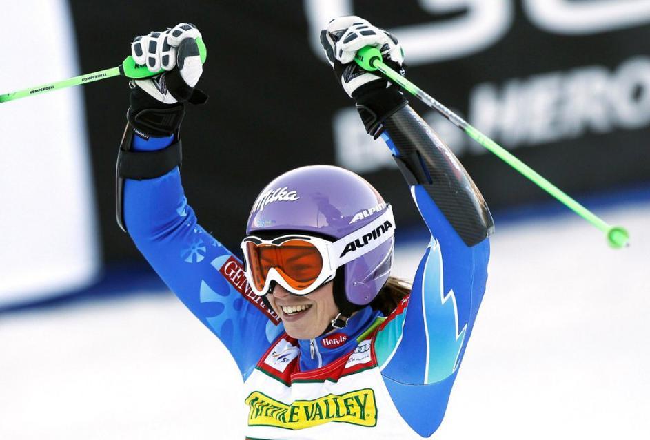 Maze veleslalom Aspen ZDA zmaga smučanje