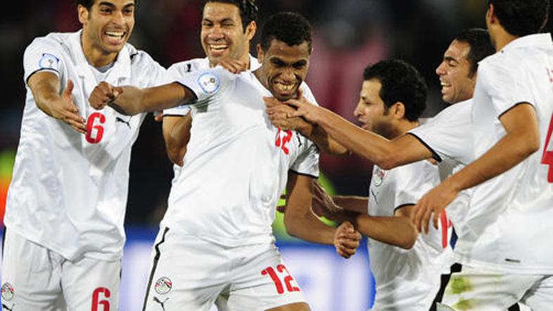 Egipčanski junak je z golom v prvem polčasu postal Mohamed Homos.