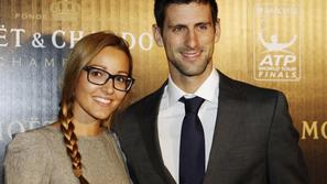 novak djoković jelena ristić ATP World Tour Gala 