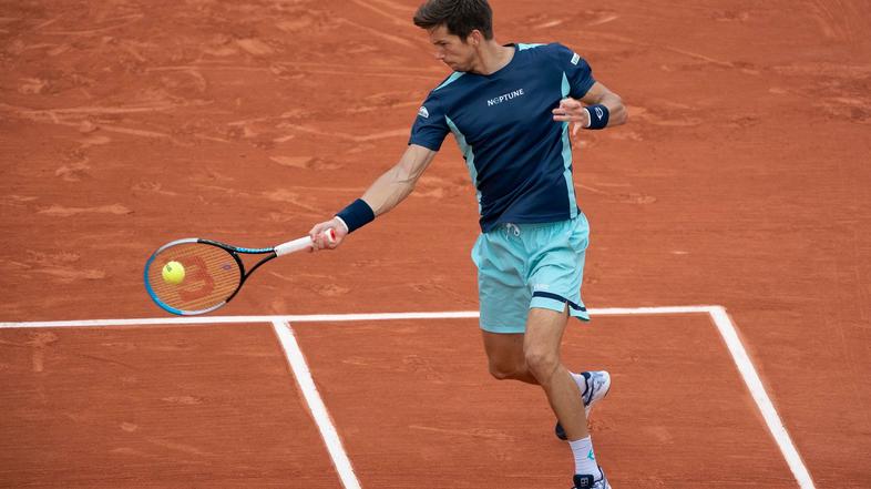 Aljaž Bedene pesek