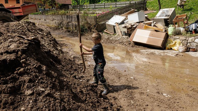 poplave razdejanje po poplavah Strmec