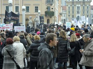Protest Ljubljana 