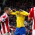 Sanogo Stoke City Arsenal Premier League Anglija liga prvenstvo