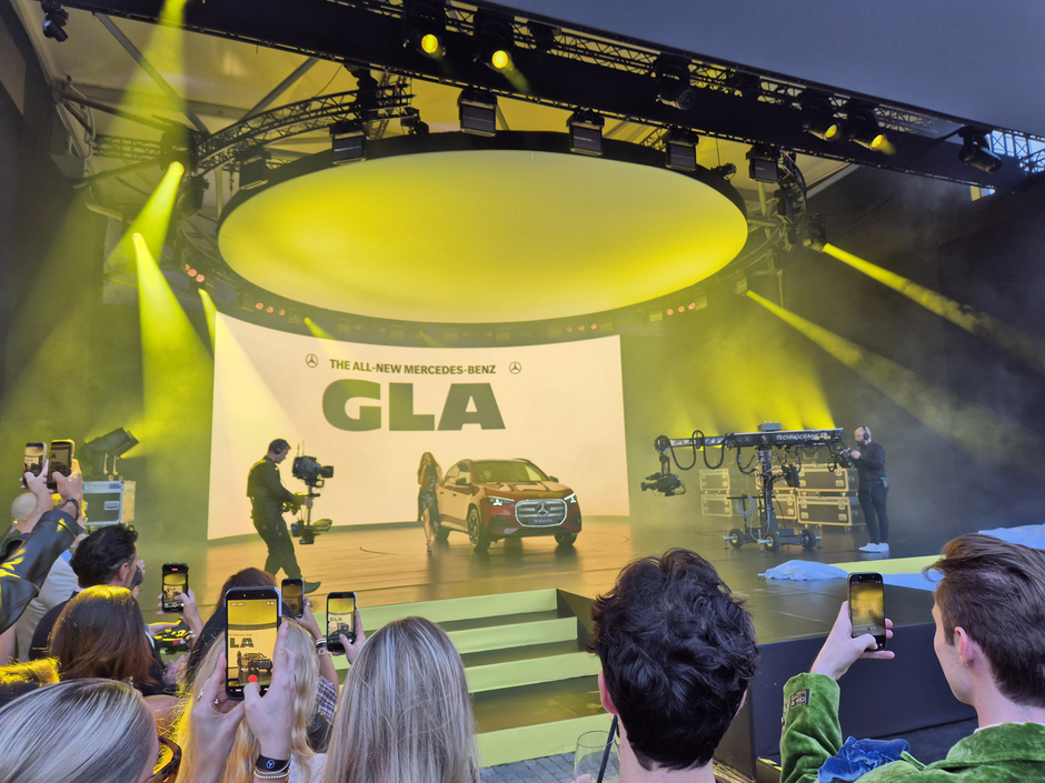 Na premieri nove generacije mercedes-benz GLA | Avtor: Gregor Prebil