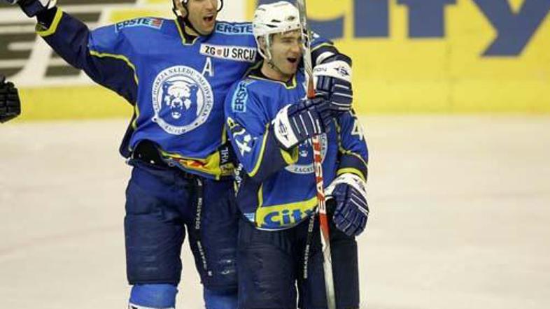 V šestih medsebojnih srečanjih je Medveščak Salzburg ugnal le enkrat. (Foto: 24s