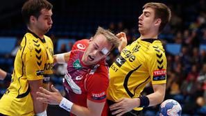 (Hamburg - Gorenje) Klemen Cehte (levo) Nejc Cehte Hansen