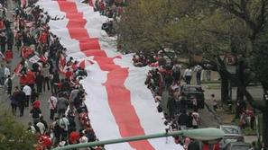 river plate najdaljša zastava