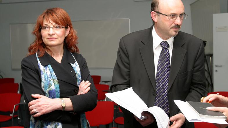 Olga Franca in Bojan Zadel, nekdanja nadzornika Luke Koper, sta že na zadnji sku