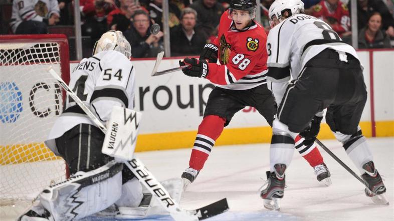 Scrivens Doughty Kane Chicago Blackhawks Los Angeles Kings liga NHL