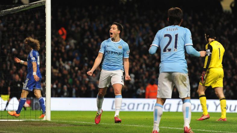 David Silva Nasri Manchester City Chelsea FA pokal