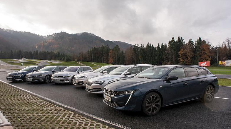 PRIMA test: Koliko goriva porabijo karavani srednjega razreda?