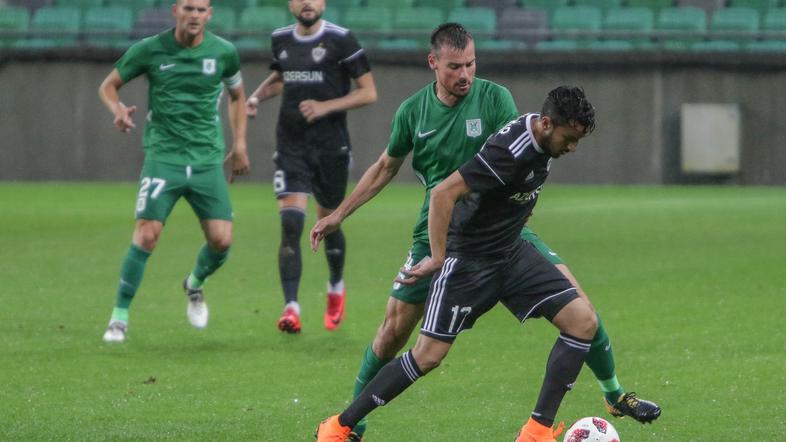 nogomet Olimpija Ljubljana - Qarabag