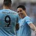 Negredo Nasri Manchester City United