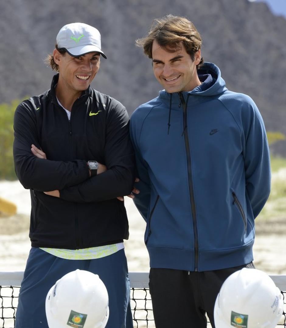 rafael nadal roger federer | Avtor: EPA