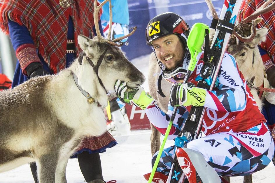 Marcel Hirscher slalom Levi