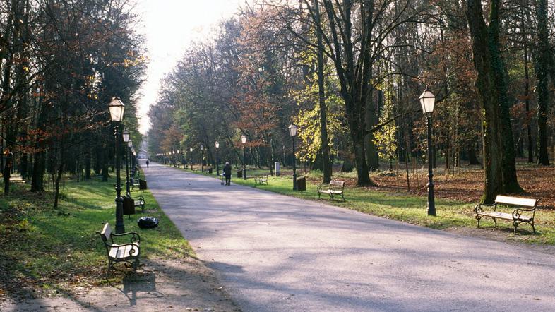 klopi v parku Maksimir Zagrev