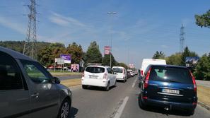 Zastoji na Celovški cesti