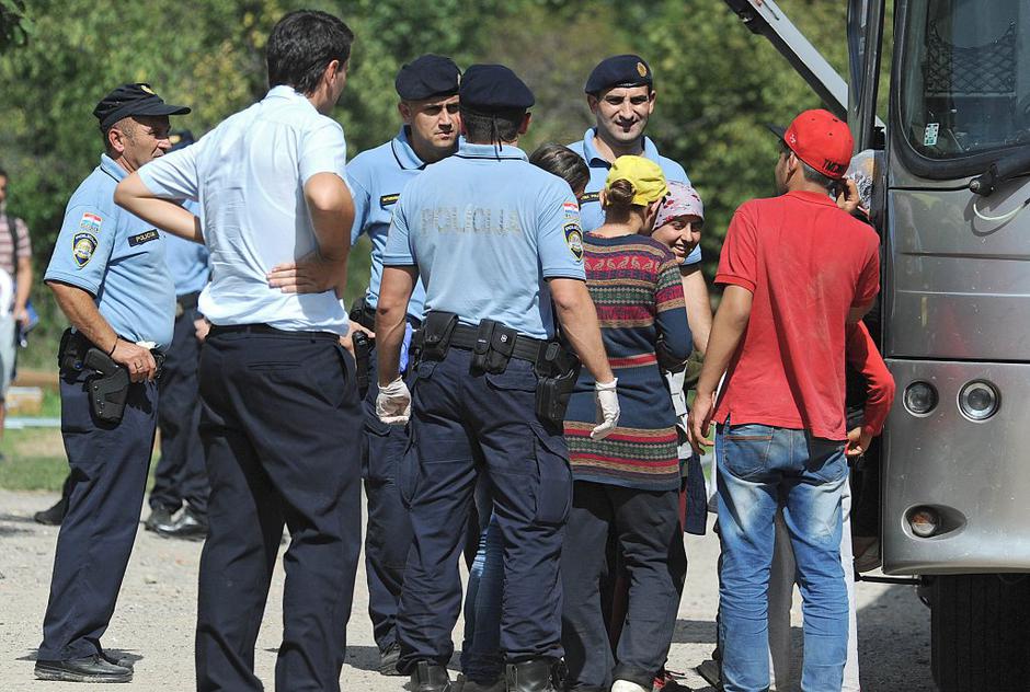 Beguinci na srbsko-hrvaški meji | Avtor: EPA