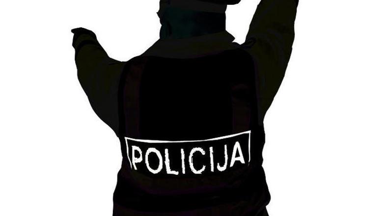 Ko so ga poskušali ustaviti, je pobegnil, nato pa s pajdašem v romskem naselju p