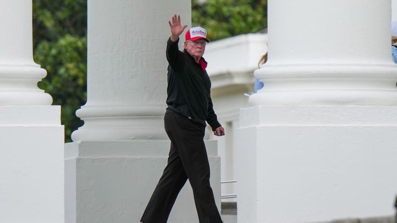 Donald Trump Bela hiša