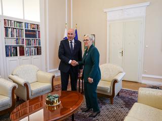 Vlada, Janez Janša pri Nataši Pirc Musar