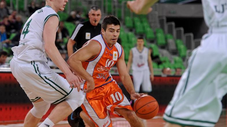 Bertans Otašević Union Olimpija Hemofram liga ABA