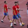 Gerard Pique španska nogometna reprezentanca Španija trening