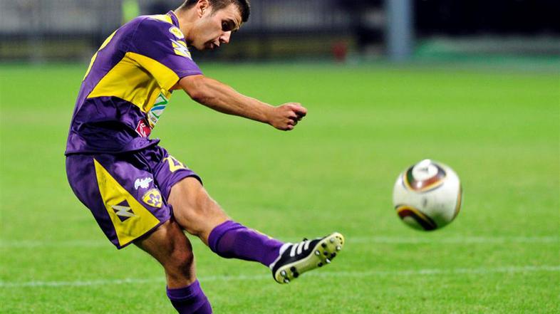 Mirja Viler, levi bočni branilec Maribora. (Foto: Gregor Katič)