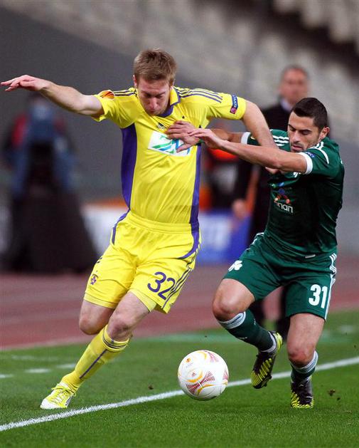 Berić Vyntra Panathinaikos Maribor Evropska liga Atene Oaka