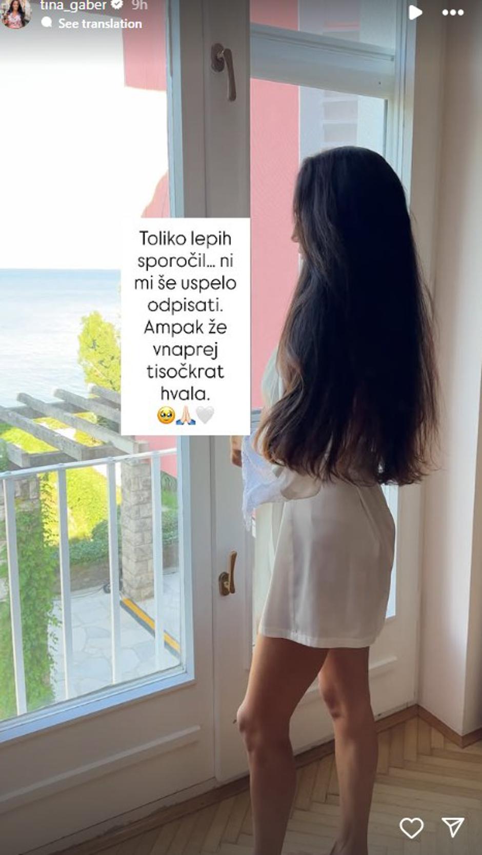 Tina Gaber Golob | Avtor: Instagram