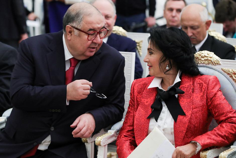 Ališer Usmanov Irina Viner | Avtor: Profimedia