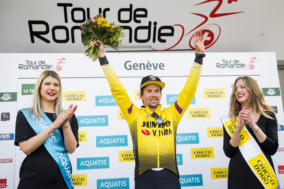 Primož Roglič dirka po Romandiji | Avtor: Epa