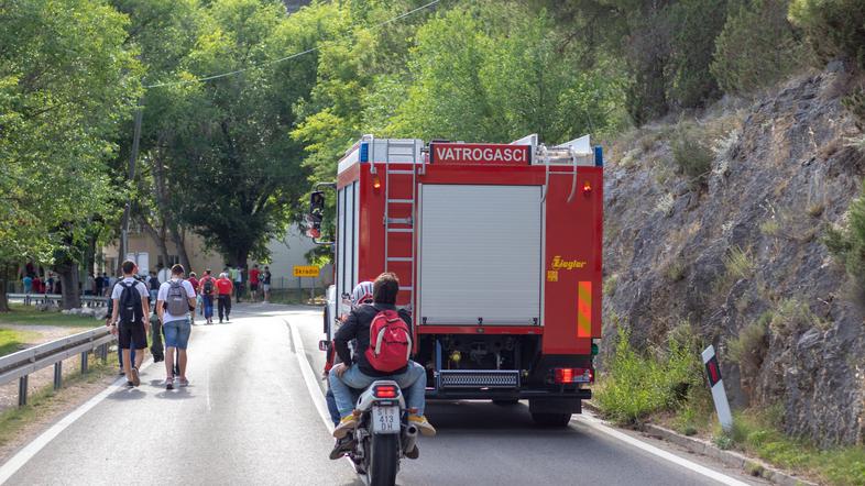 Hrvaški gasilci - fotografija j esimbolična