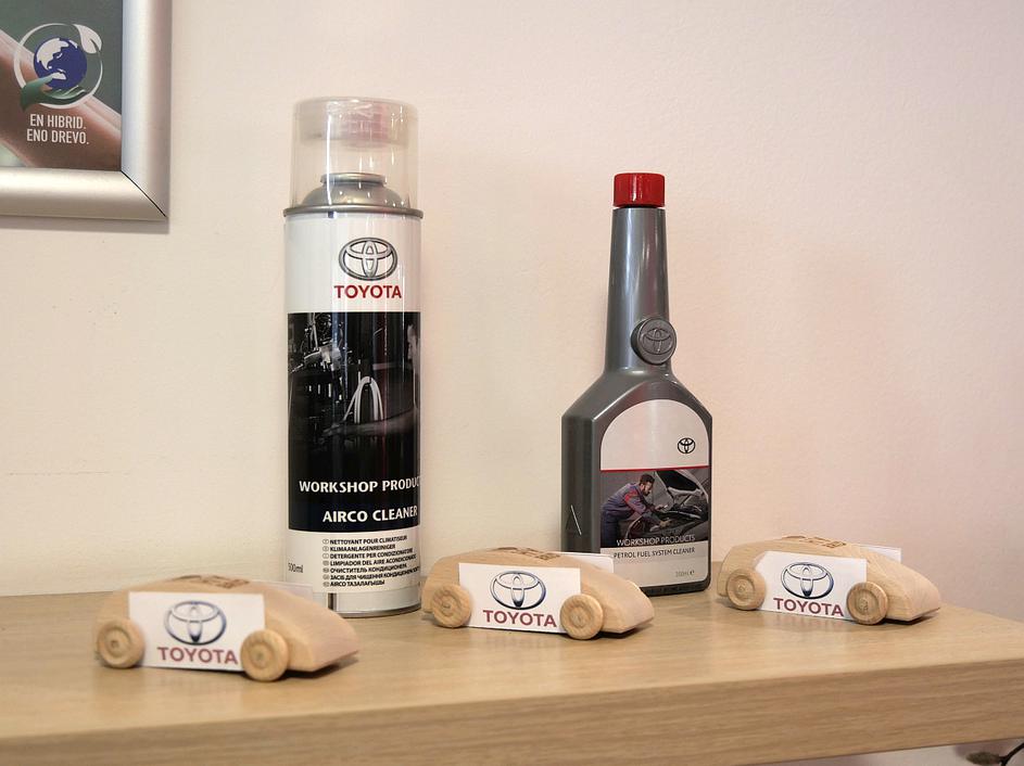 Toyota priprava avtombila spomladi