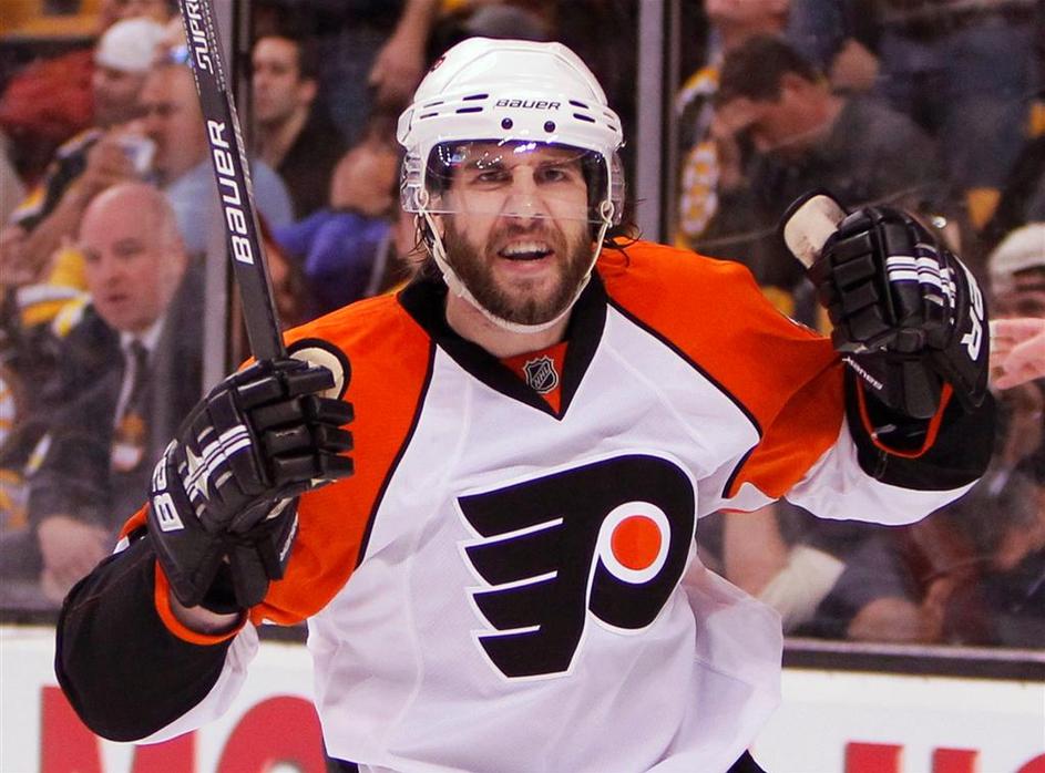 NHL končnica sedma tekma Boston Bruins Philadelphia Flyers Simon Gagne