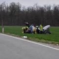 Prometna nesreča pri Murski Soboti