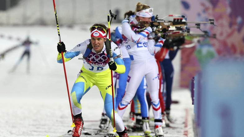 sport 11.02.14. Teja Gregorin, slovenska biatlonka, olimpijske igre v Sociju, Sl