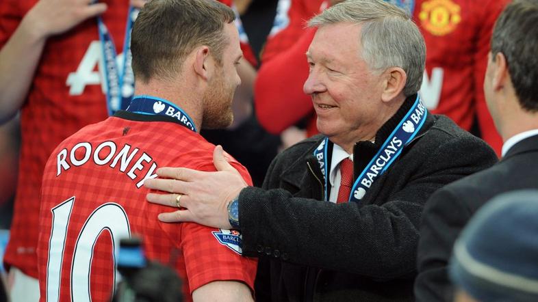 wayne rooney alex ferguson