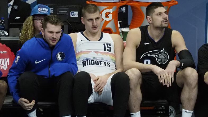 Luka Dončić, Nikola Jokić, Nikola Vučević