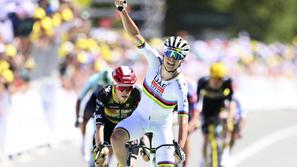 Jonas Vingegaard in Tadej Pogačar