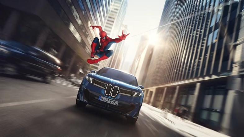 Spider-Man in BMW